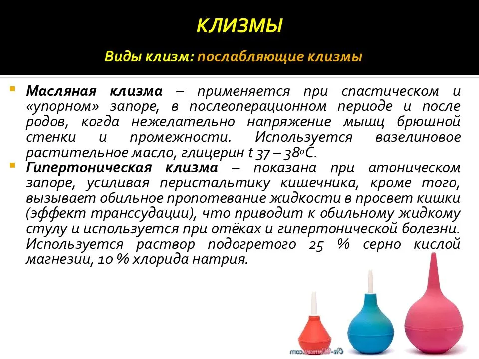 Как сделать клизму ребенку 2 года в домашних условиях фото